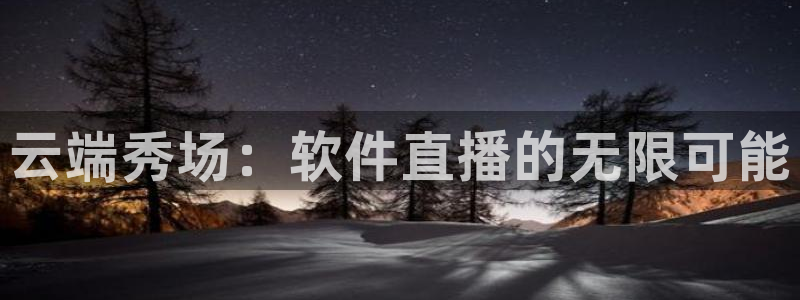 nba搜球吧直播：云端秀场：软件直播的无限可能